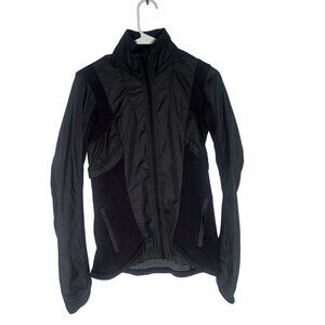 Lululemon Kanto Catch Me Run Full-Zip Reflective Jacket Women's Size 4 in Black